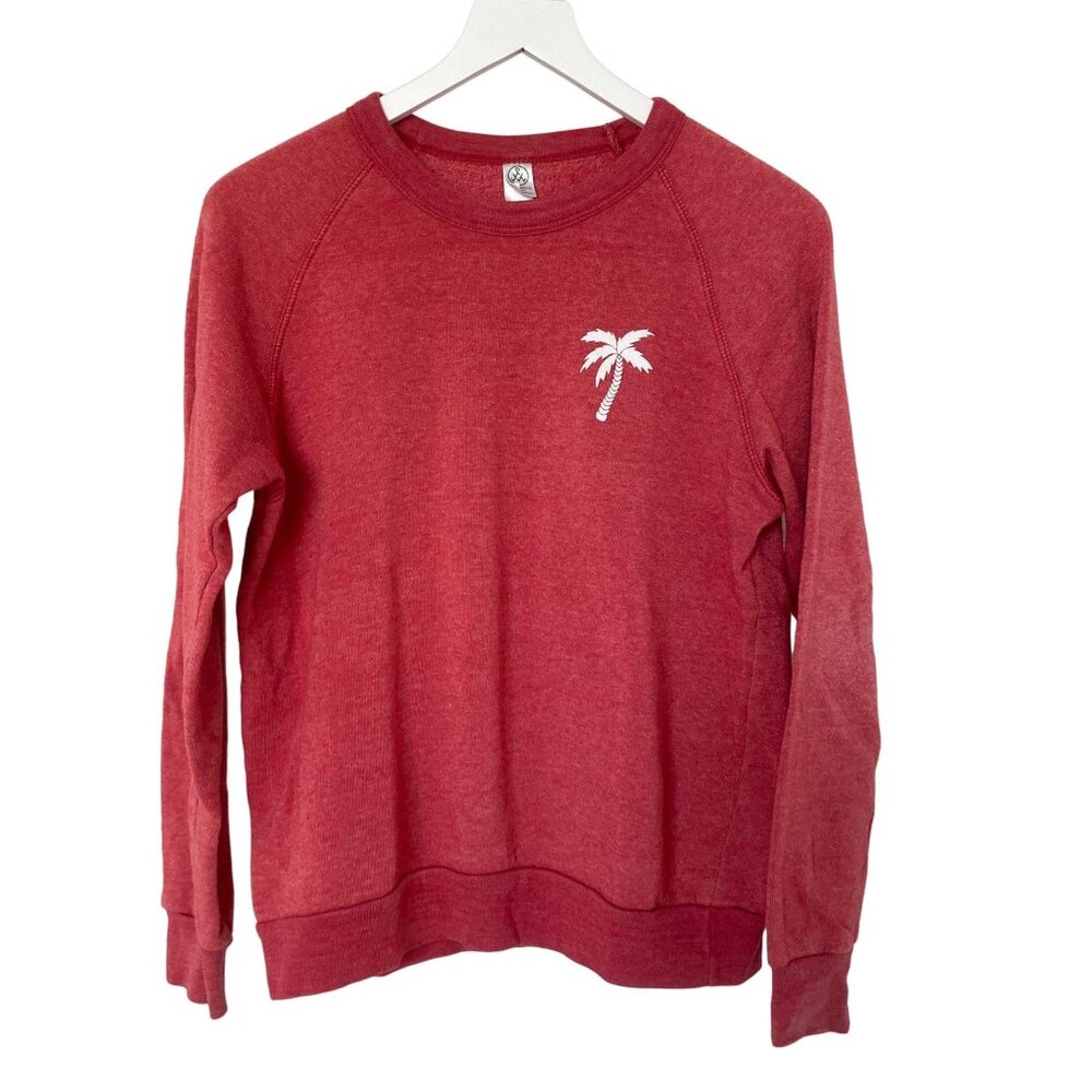 Alternative Earth Palm Tree Printed Sweater